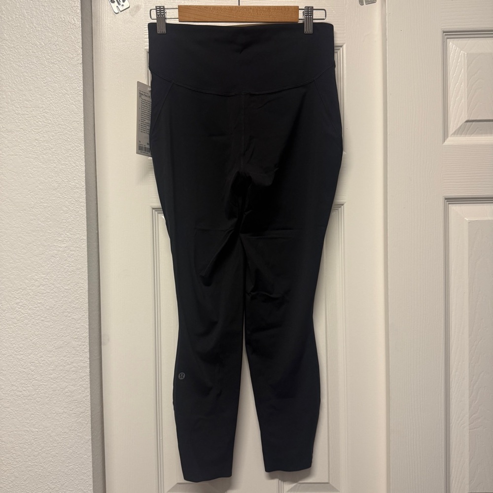 Lululemon| NWT Base Pace High Rise 25” Black Leggings in Women’s Size 10 - Picture 8 of 9